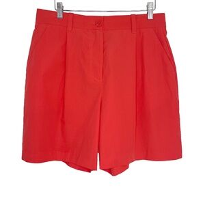 100% Organic Cotton Pleated Shorts